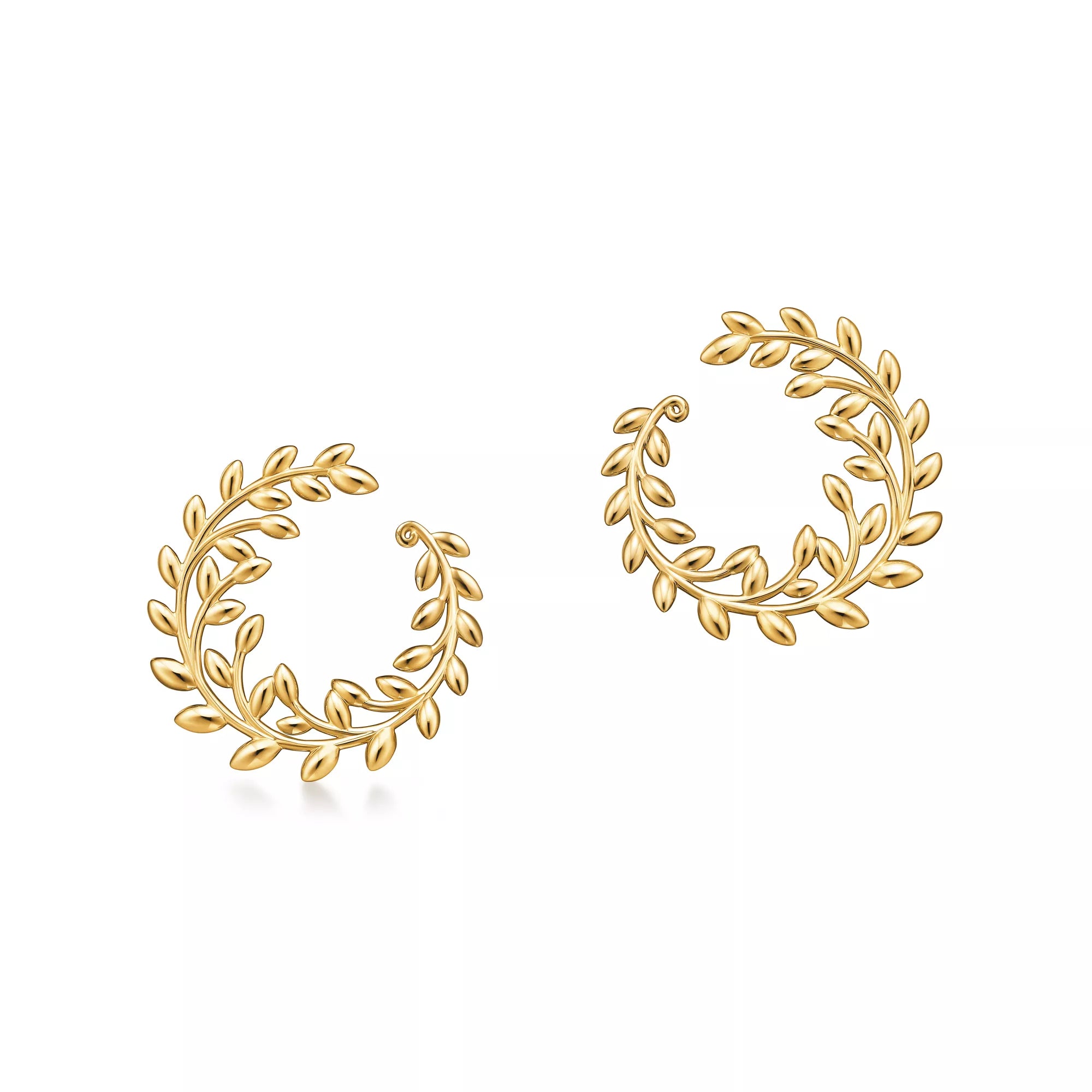 Carave Paris Laurel Wreath Open Hoop Earrings