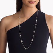 Carave Paris Layered Butterfly Diamond Necklace