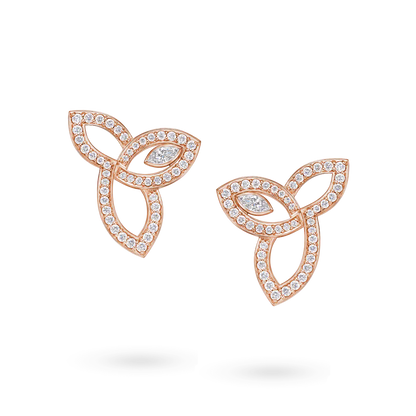 Carave Paris Lily Cluster Diamond Earrings