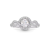 Carave Paris Lily Cluster Diamond Engagement Ring