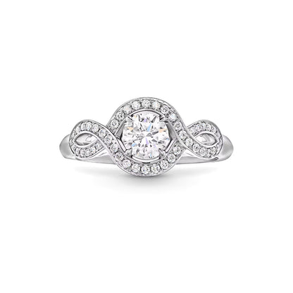 Carave Paris Lily Cluster Diamond Engagement Ring