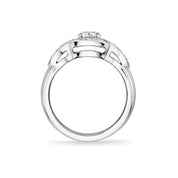 Carave Paris Lily Cluster Diamond Engagement Ring