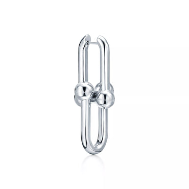 Carave Paris Link Drop Pearl Earrings