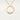 Carave Paris Love Circle Pendant Necklace