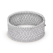 Carave Paris Lumière Pavé Diamond Cuff Bracelet