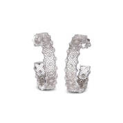 Carave Paris Lumière Pavé Diamond Hoop Earrings