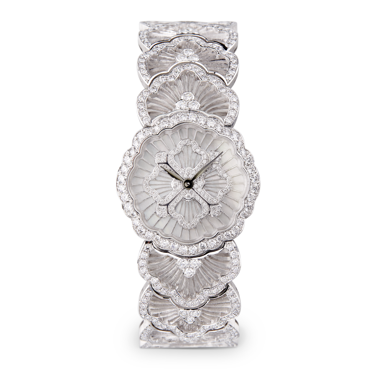 Carave Paris Luminous Petal Diamond Bracelet Watch