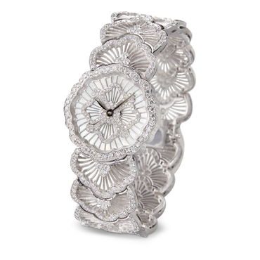 Carave Paris Luminous Petal Diamond Bracelet Watch