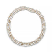 Carave Paris Luminous Triple Strand Pearl Necklace