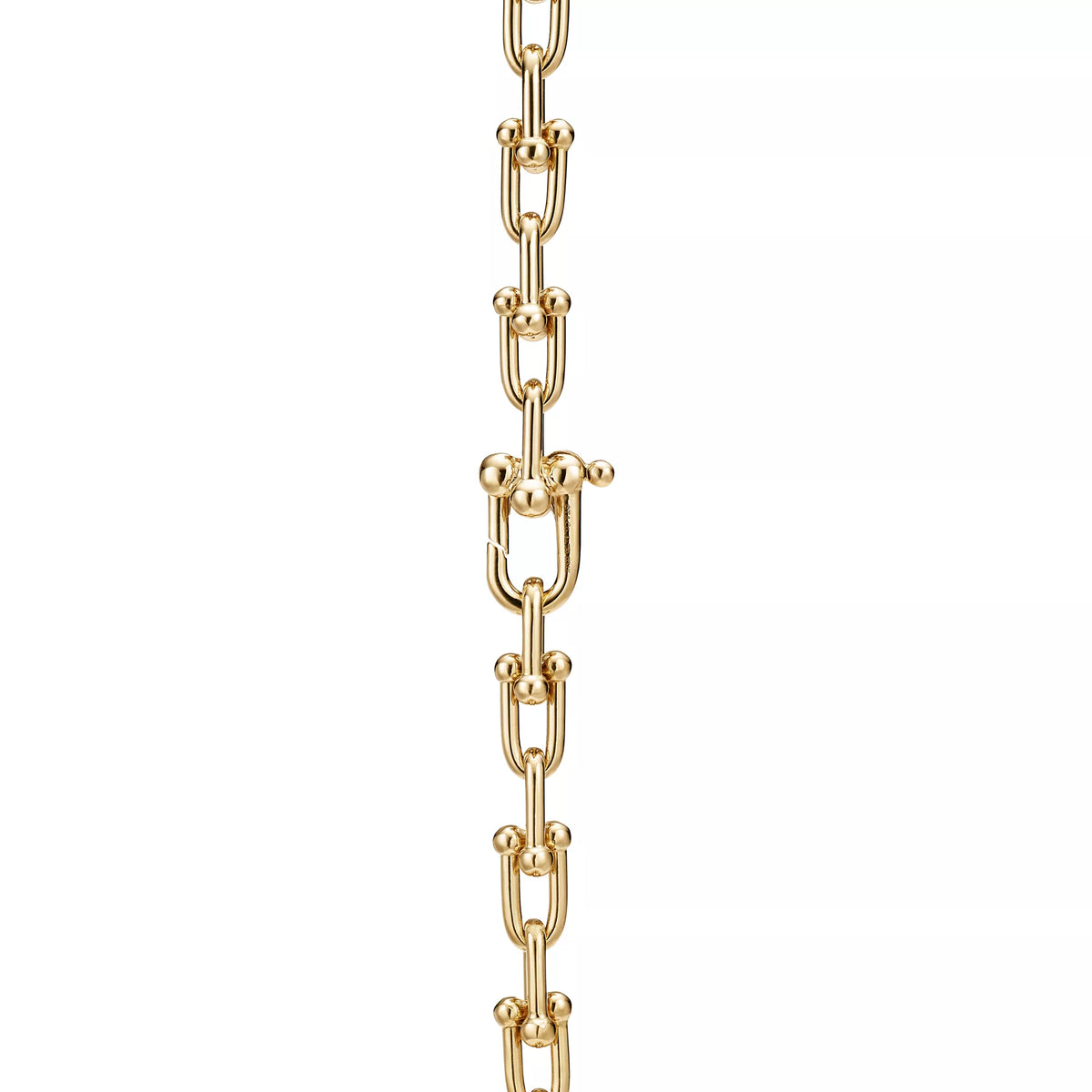 Carave Paris Modern Link Chain Choker Necklace in Silver