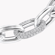 Carave Paris Luxury Pavé Link Chain Necklace