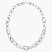 Carave Paris Luxury Pavé Link Chain Necklace