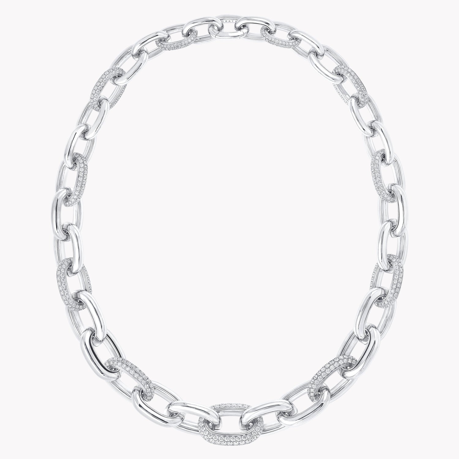 Carave Paris Luxury Pavé Link Chain Necklace