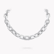 Carave Paris Luxury Pavé Link Chain Necklace
