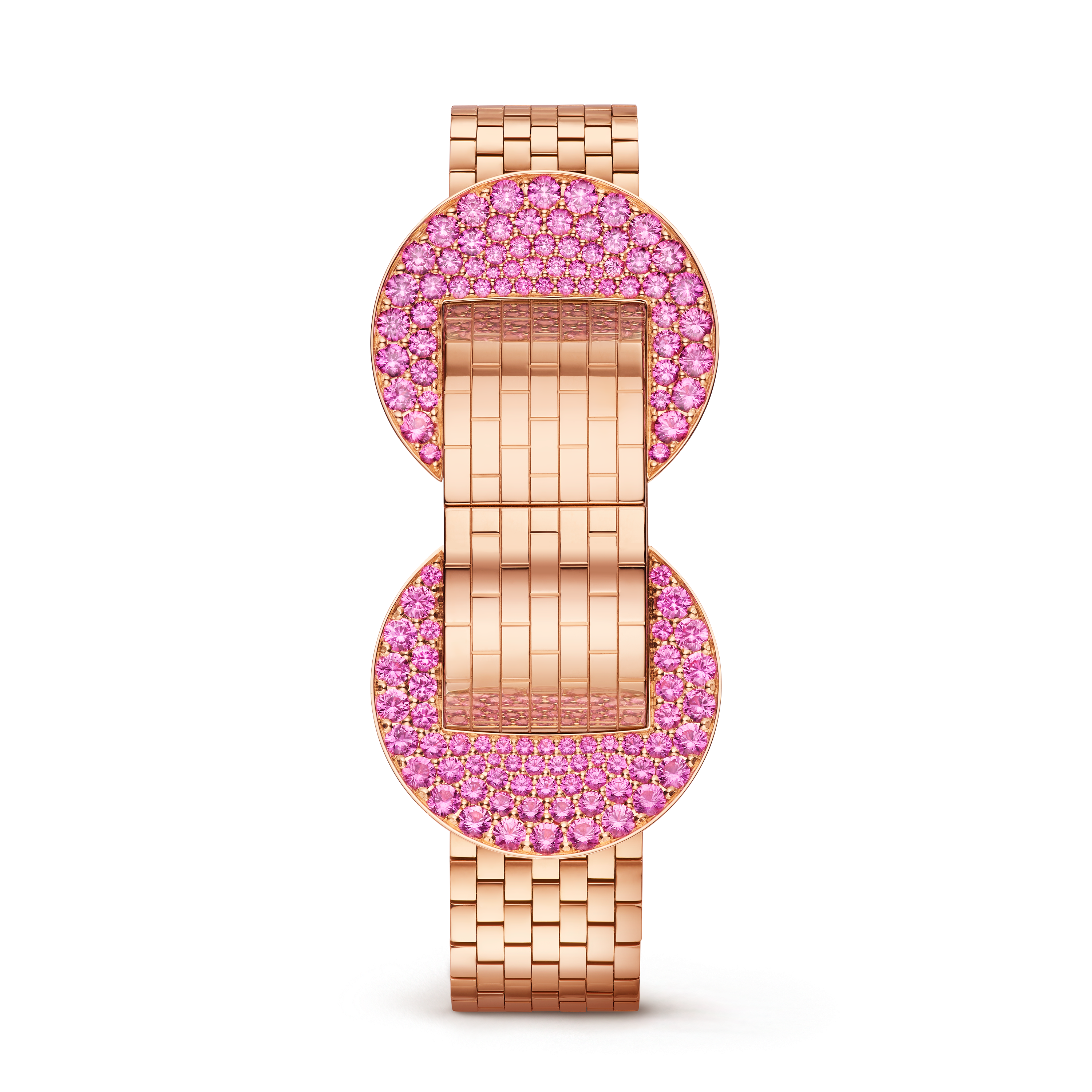 Carave Paris Luxury Pink Crystal Rose Gold Women’s Watch | Elegant Designer Timepiece