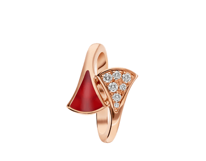 Carave Paris Malachite Diamond Fan Ring