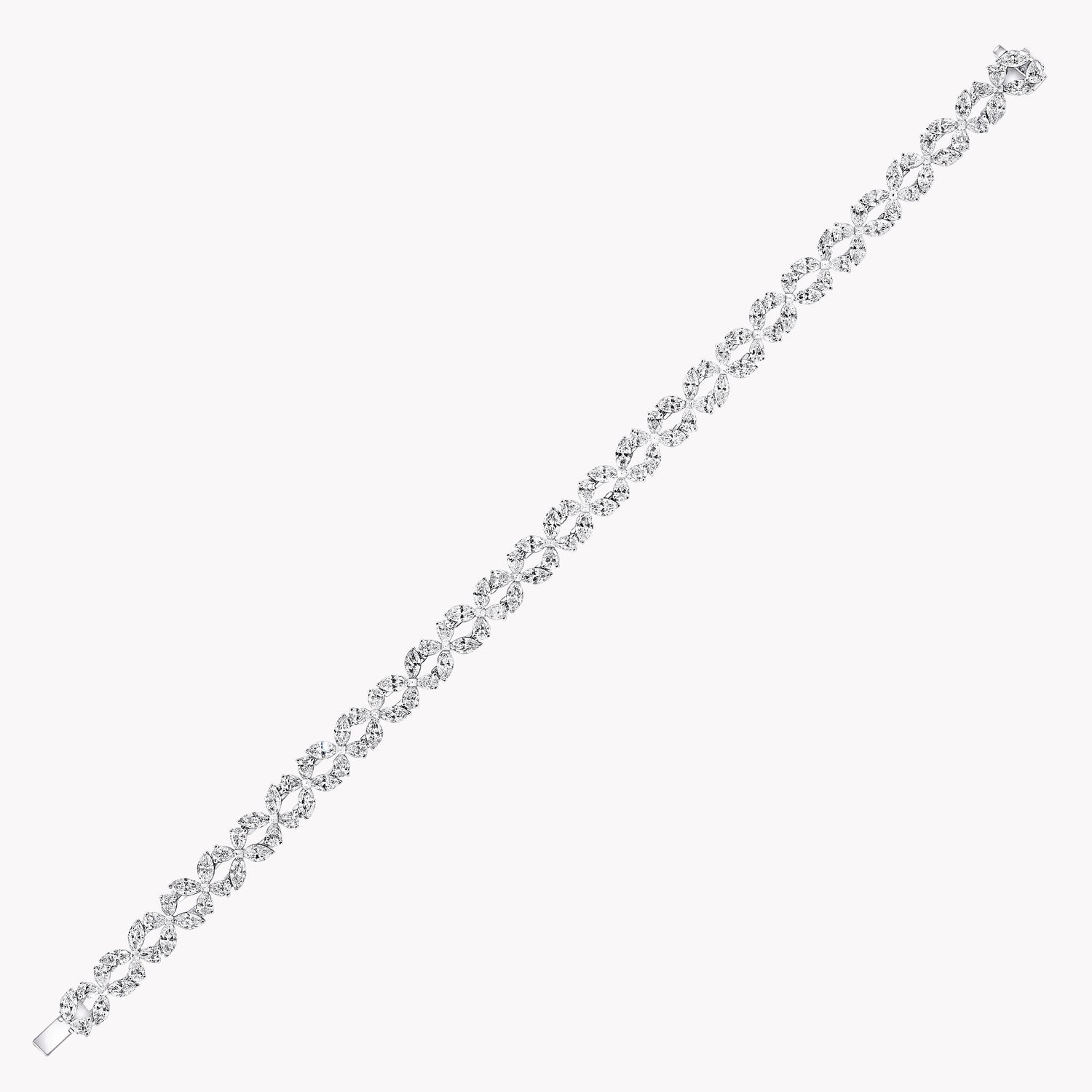 Carave Paris Marquise Diamond Tennis Bracelet