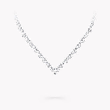Carave Paris Marquise Diamond V Necklace