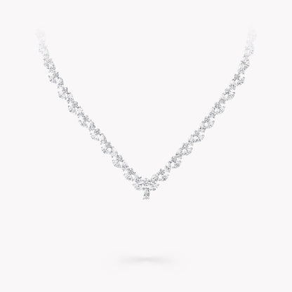 Carave Paris Marquise Diamond V Necklace