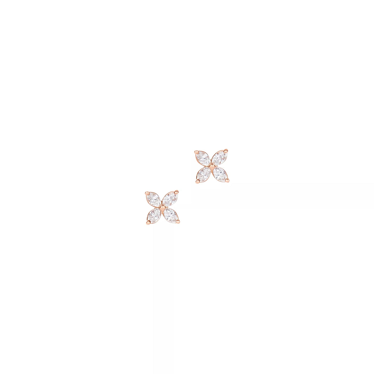 Carave Paris Marquise Petal Flower Stud Earring