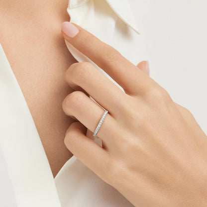 Carave Paris Micropavé Diamond Wedding Band