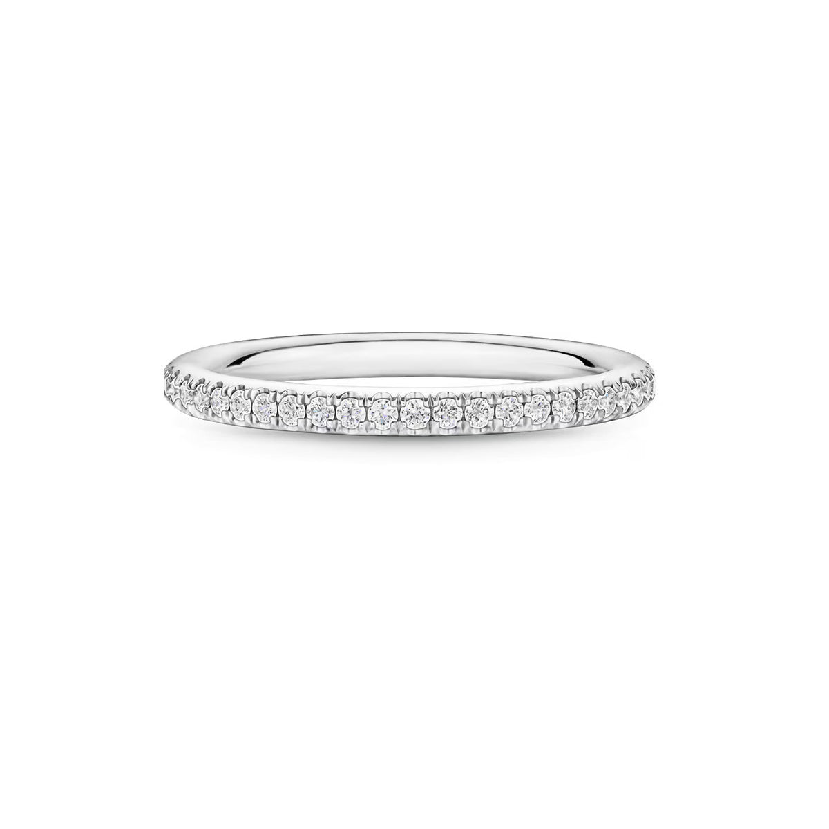 Carave Paris Micropavé Diamond Wedding Band