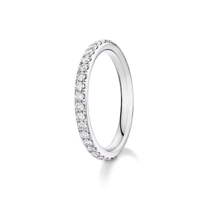 Carave Paris Micropavé Diamond Wedding Band
