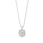 Carave Paris Midnight Bloom Quatrefoil Pendant Necklace