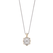 Carave Paris Midnight Bloom Quatrefoil Pendant Necklace