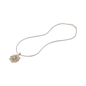 Carave Paris Midnight Bloom Quatrefoil Pendant Necklace