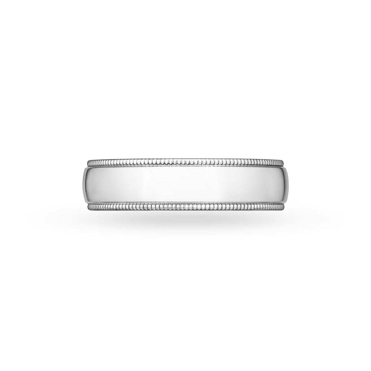 Carave Paris Wide Milgrain Wedding Band