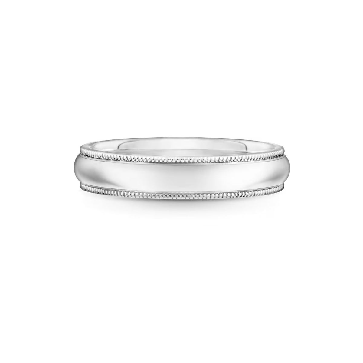 Carave Paris Wide Milgrain Wedding Band
