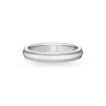 Carave Paris Milgrain Classic Wedding Band