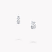 Carave Paris Mini Marquise Diamond Hoop Earrings