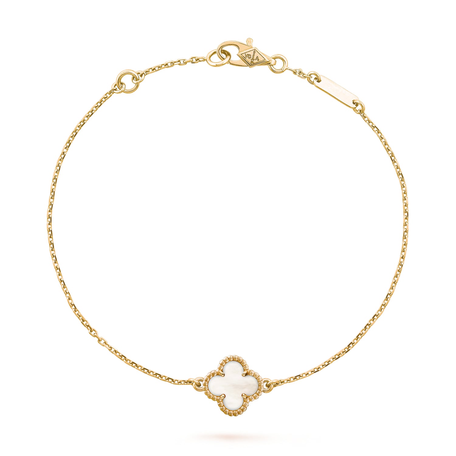 Carave Paris Mini Mother of Pearl Floral Bracelet