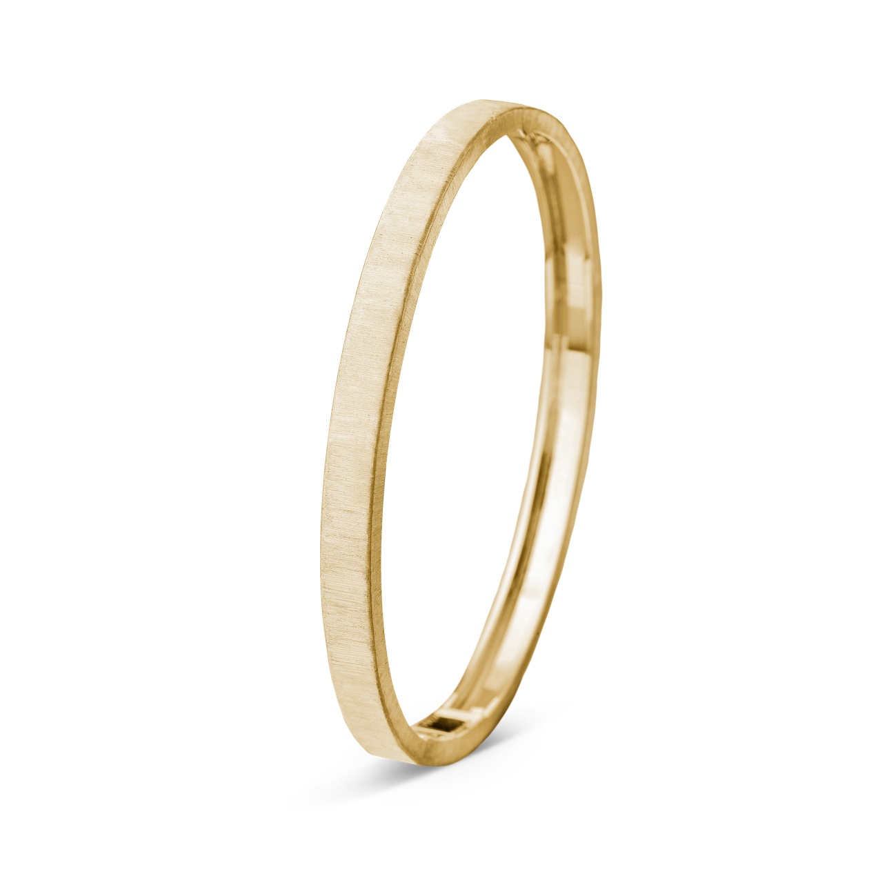 Carave Paris Minimalist Brushed Finish Bangle