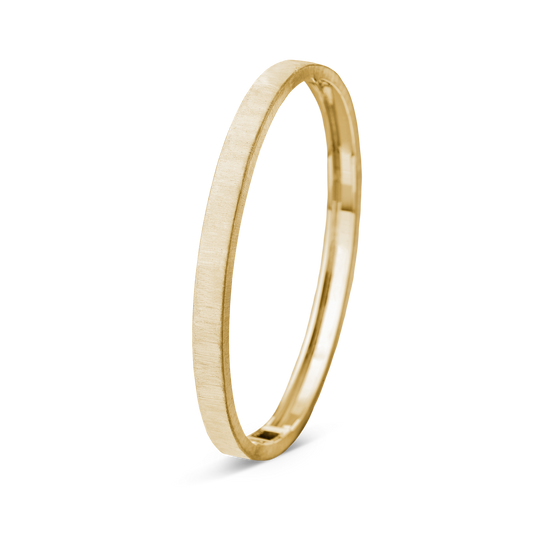 Carave Paris Minimalist Brushed Finish Bangle