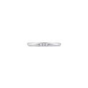 Carave Paris Minimalist Diamond Accent Band Ring