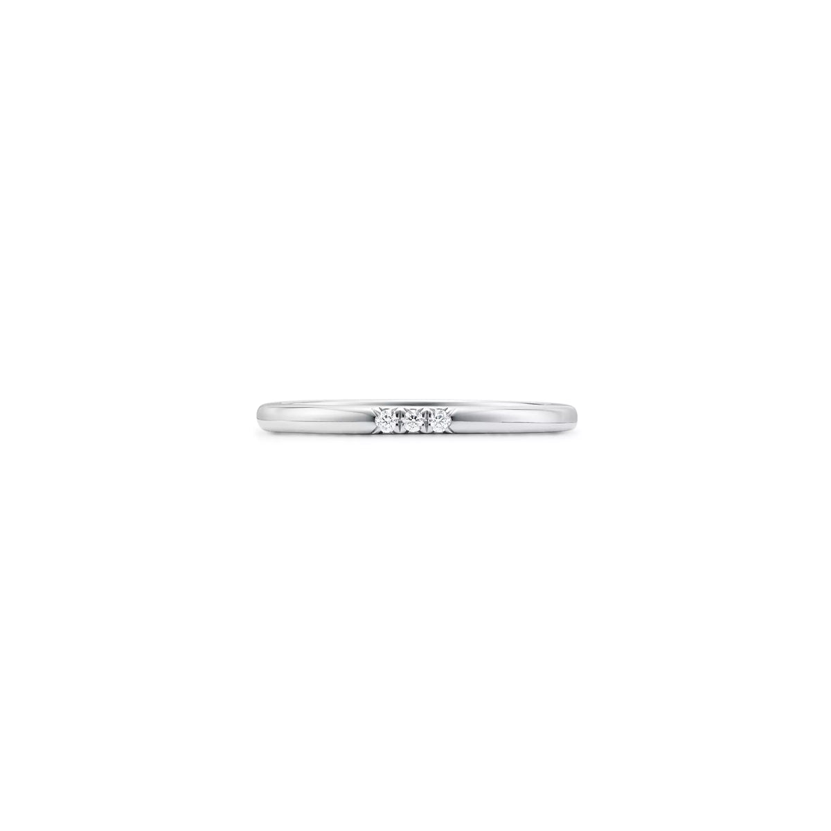 Carave Paris Minimalist Diamond Accent Band Ring