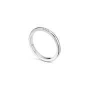 Carave Paris Minimalist Diamond Accent Band Ring