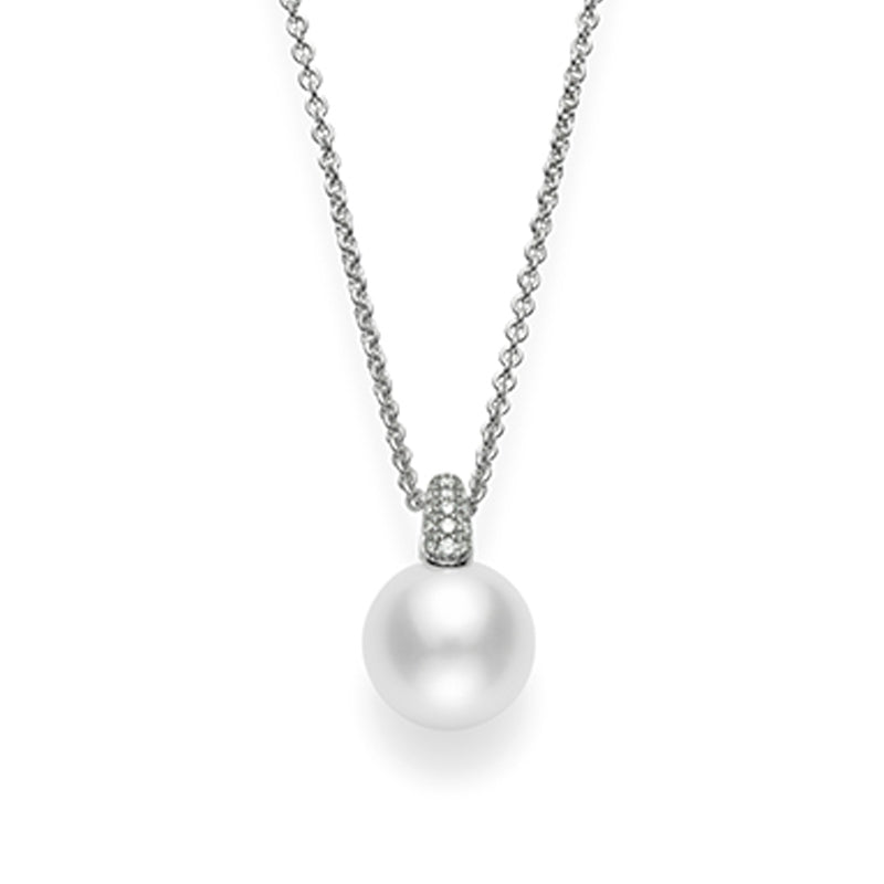 Carave Paris Minimalist Pearl Solitaire Pendant Necklace
