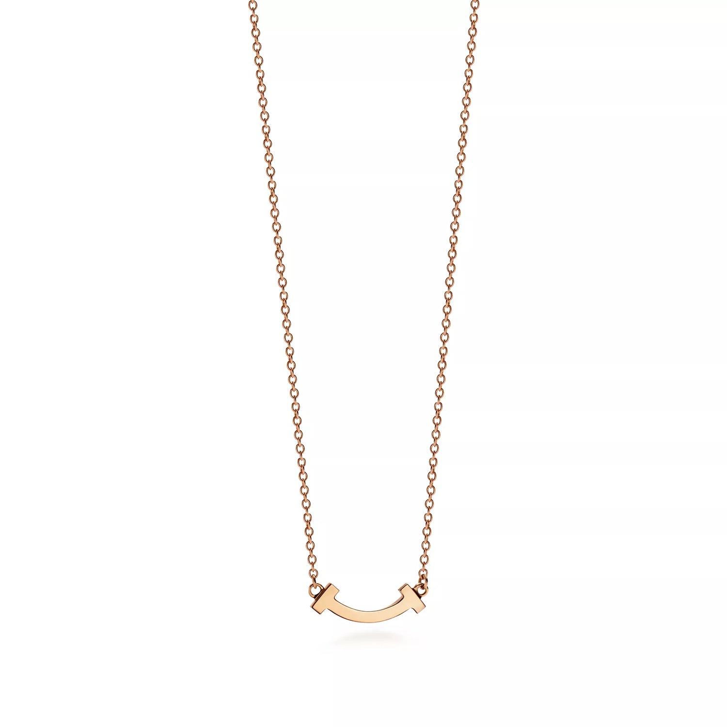 Carave Paris Minimalist Smile Bar Necklace