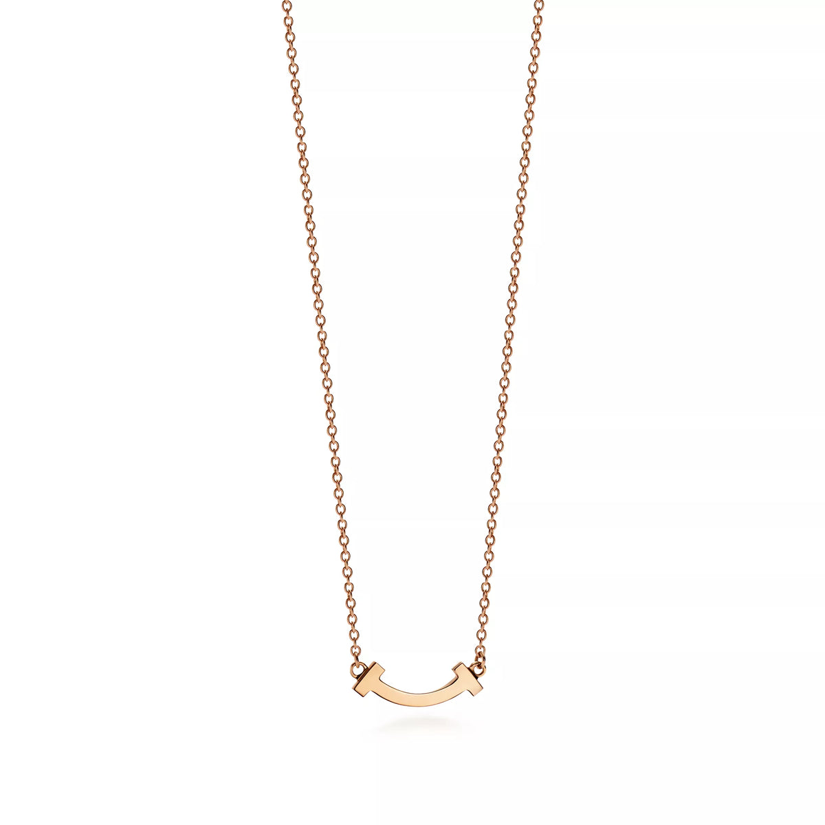 Carave Paris Minimalist Smile Bar Necklace