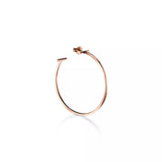 Carave Paris Minimalist T Hoop Earrings
