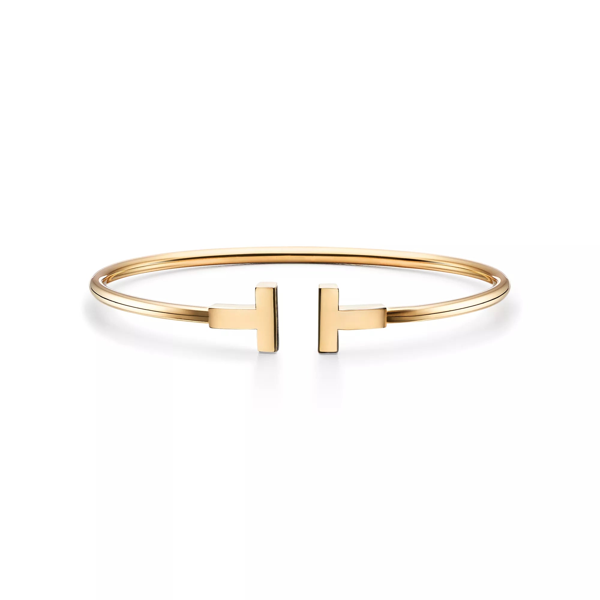 Carave Paris Minimalist T Wire Gold Bracelet for Women