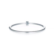 Carave Paris Minimalist T Wire White Gold Bracelet for Women