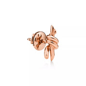 Carave Paris Modern Knot Sculpture Stud Earrings