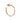 Carave Paris Modern T Bar Open Hoop Earring