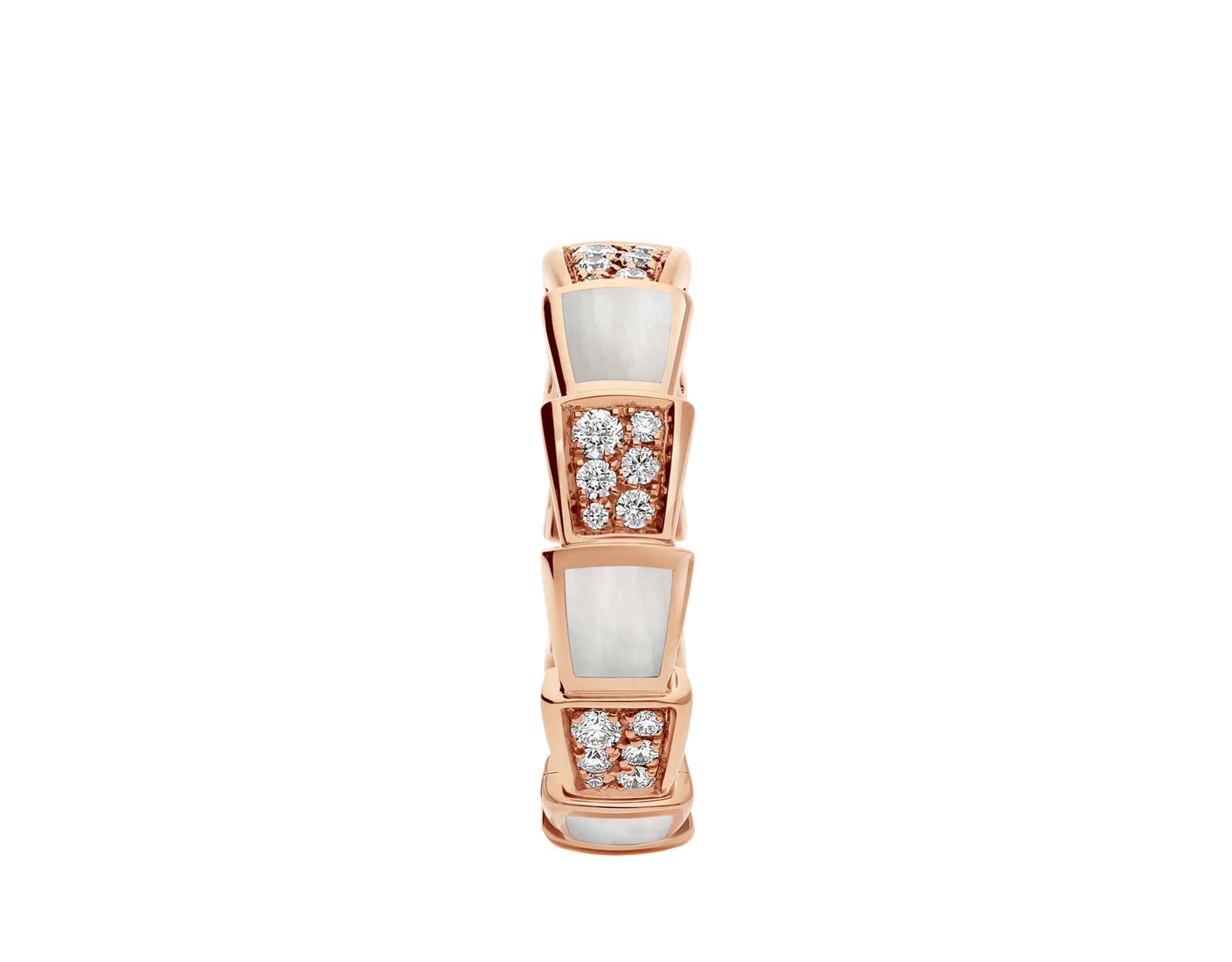 Carave Paris Mother of Pearl Diamond Eternity Band