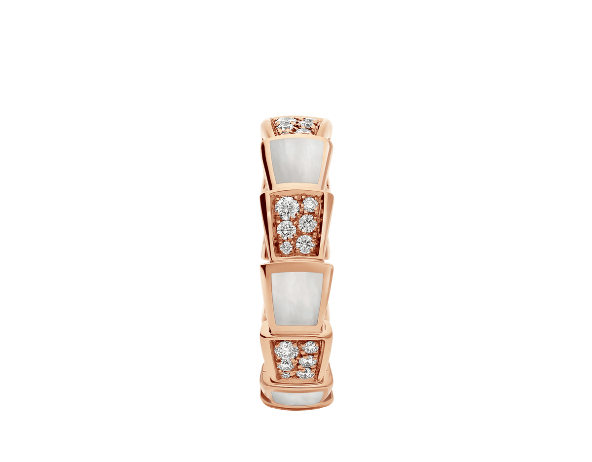 Carave Paris Mother of Pearl Diamond Eternity Band